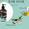 Aloe Vera Extract And Olive Oil With Hygiene Vitamin Hair Mask, A Nutrient Product